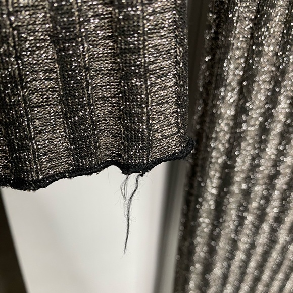 H&M Black/shimmer Dress - Picture 4 of 6